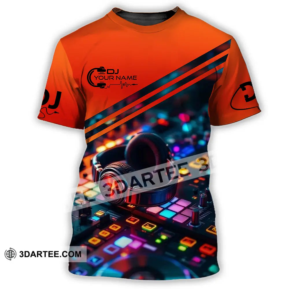 Unisex Shirt - Custom Disc Jockey DJ Shirt T-Shirt / S T-shirt