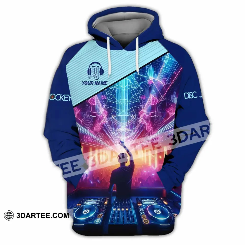 Unisex Shirt - Custom Disc Jockey Shirt Hoodie / S T-shirt