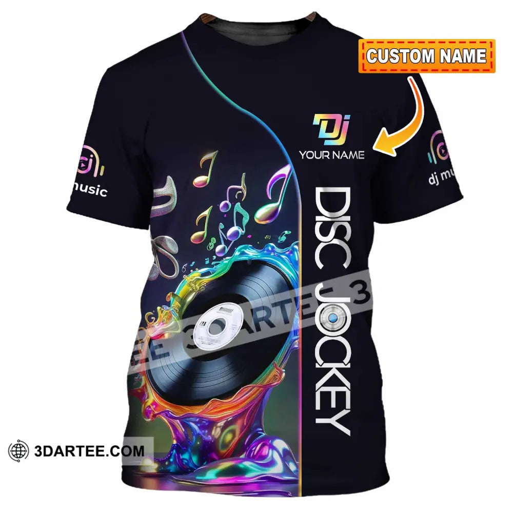 Unisex Shirt - Custom Disc Jockey Lover Shirt T-shirt