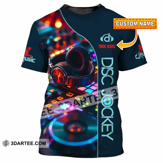 Unisex Shirt - Custom Dics Jockey Party Shirt T-shirt