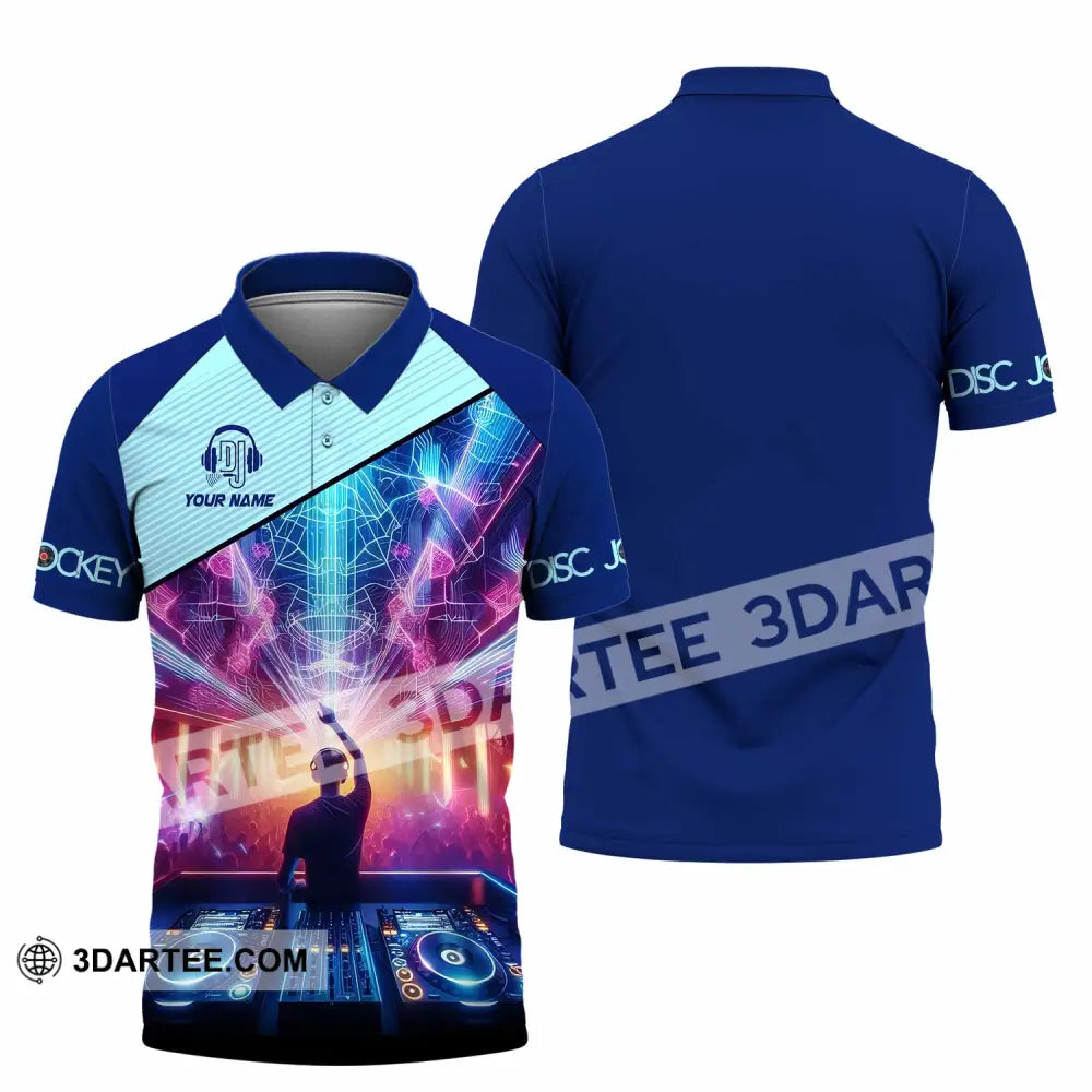 Unisex Shirt - Custom Disc Jockey Shirt Polo Shirt / S T-shirt