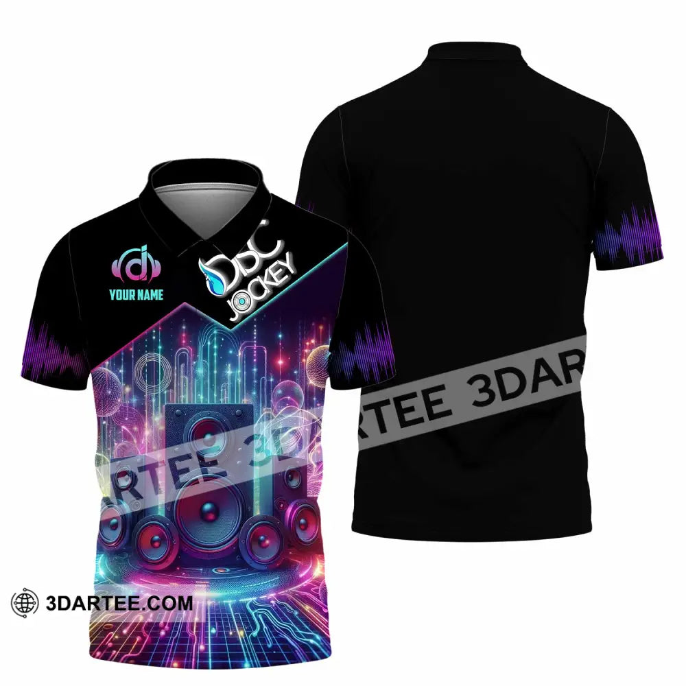 Unisex Shirt - Custom Disc Jockey Shirt Polo Shirt / S T-shirt