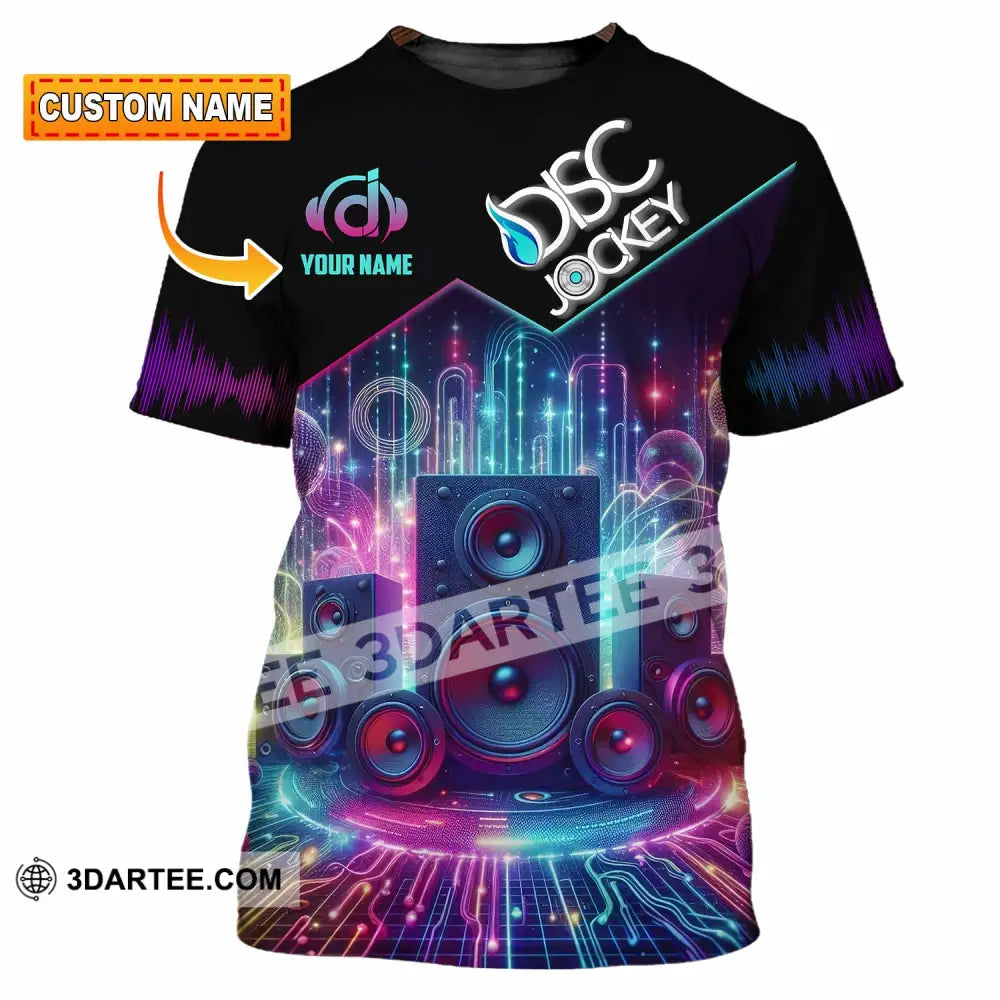 Unisex Shirt - Custom Disc Jockey Shirt T-shirt