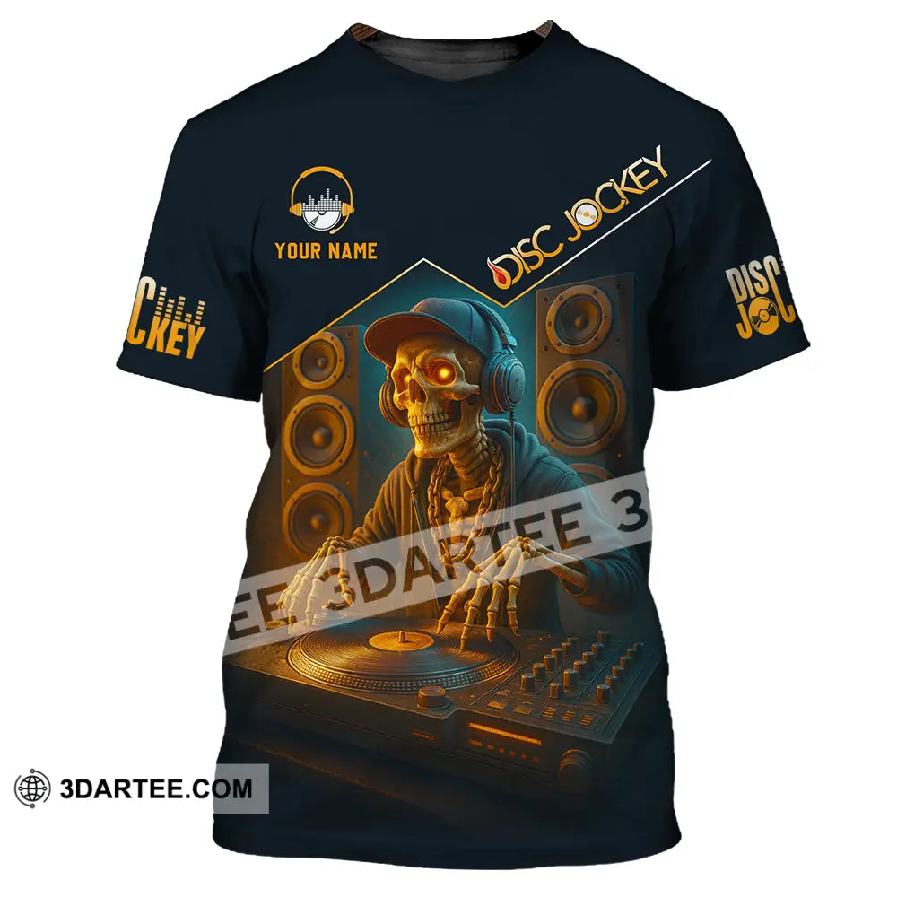 Unisex Shirt Custom Disc Jockey Shirt T Shirt / S T shirt