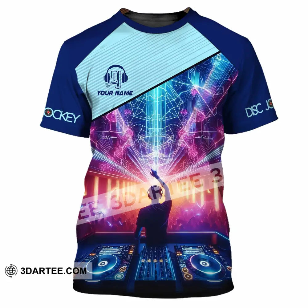 Unisex Shirt - Custom Disc Jockey Shirt T-Shirt / S T-shirt