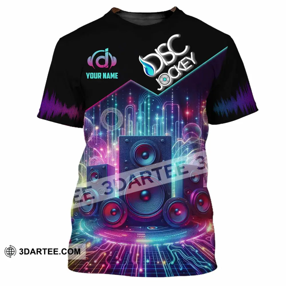 Unisex Shirt - Custom Disc Jockey Shirt T-Shirt / S T-shirt