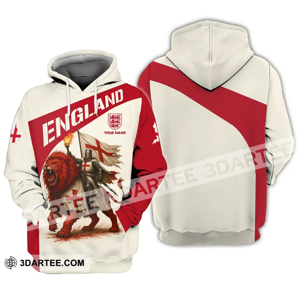 Unisex Shirt - Custom England Shirt Hoodie / S T-shirt