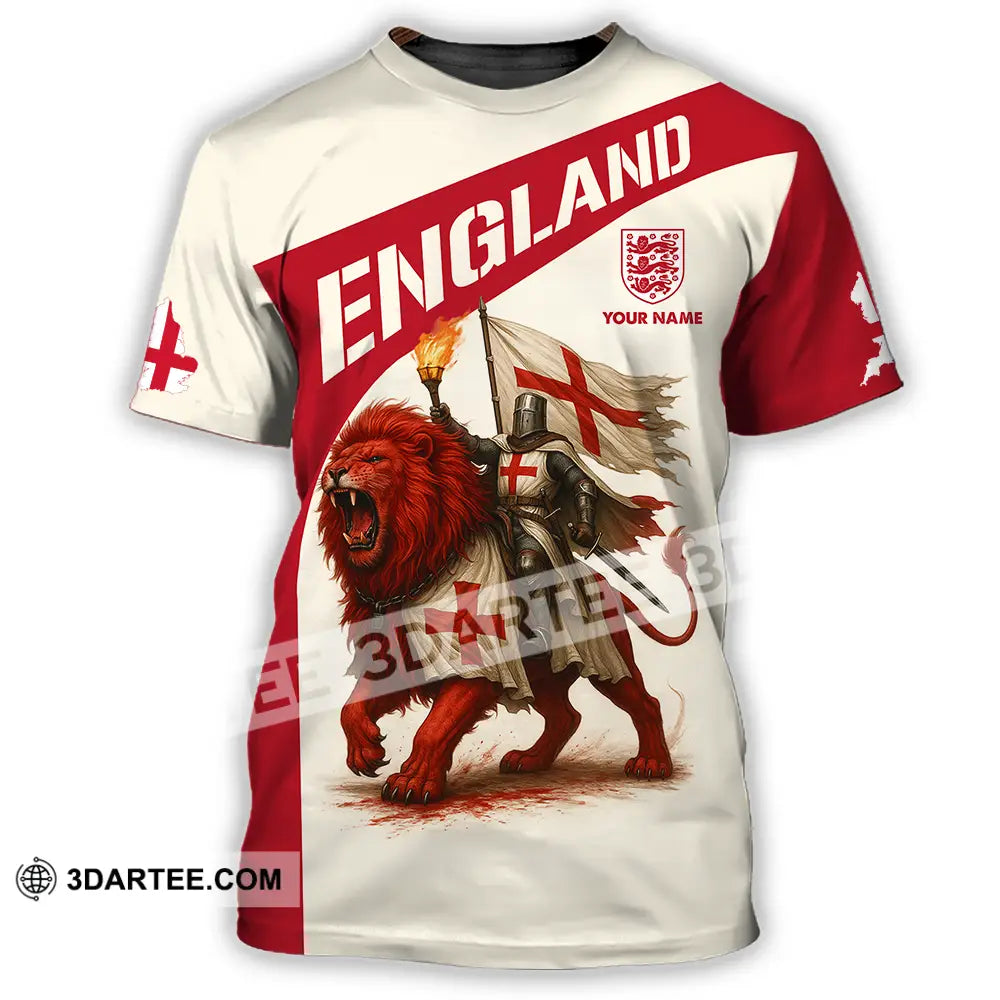 Unisex Shirt - Custom England Shirt T-Shirt / S T-shirt