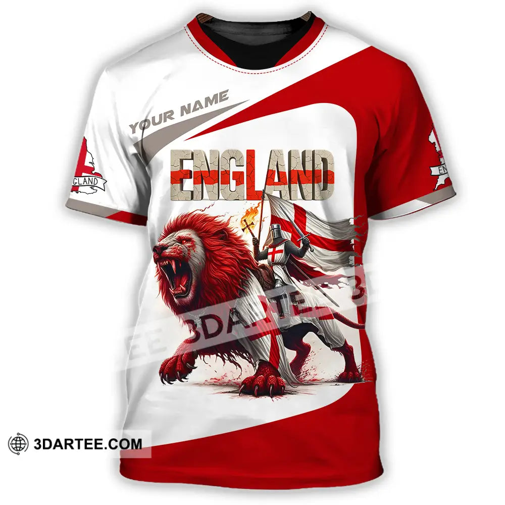 Unisex Shirt - Custom England Shirt T-Shirt / S T-shirt