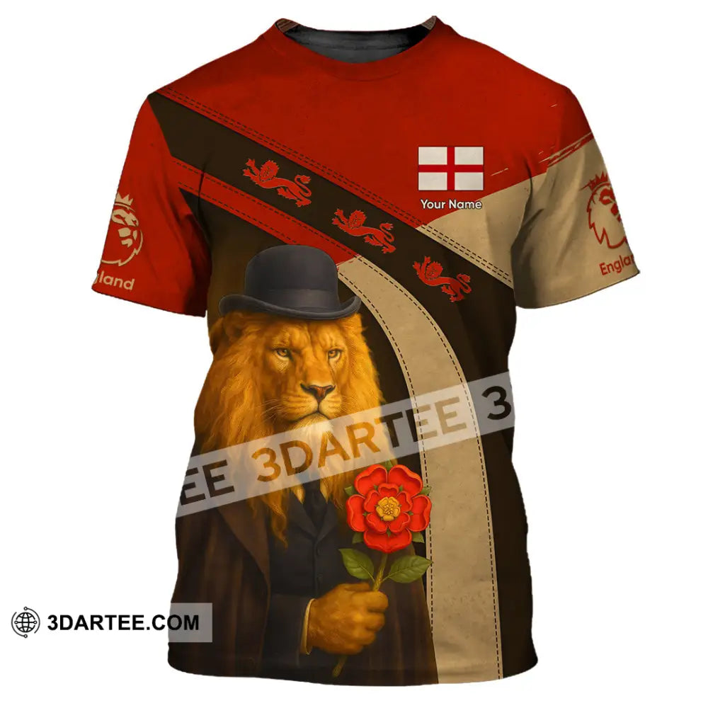 Unisex Shirt - Custom England Shirt T-Shirt / S T-shirt