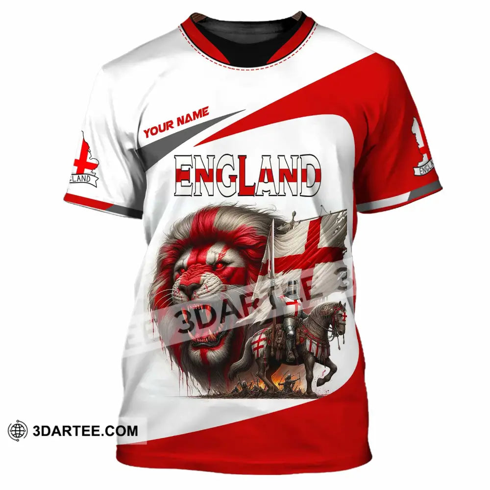 Unisex Shirt - Custom England Shirt T-Shirt / S T-shirt