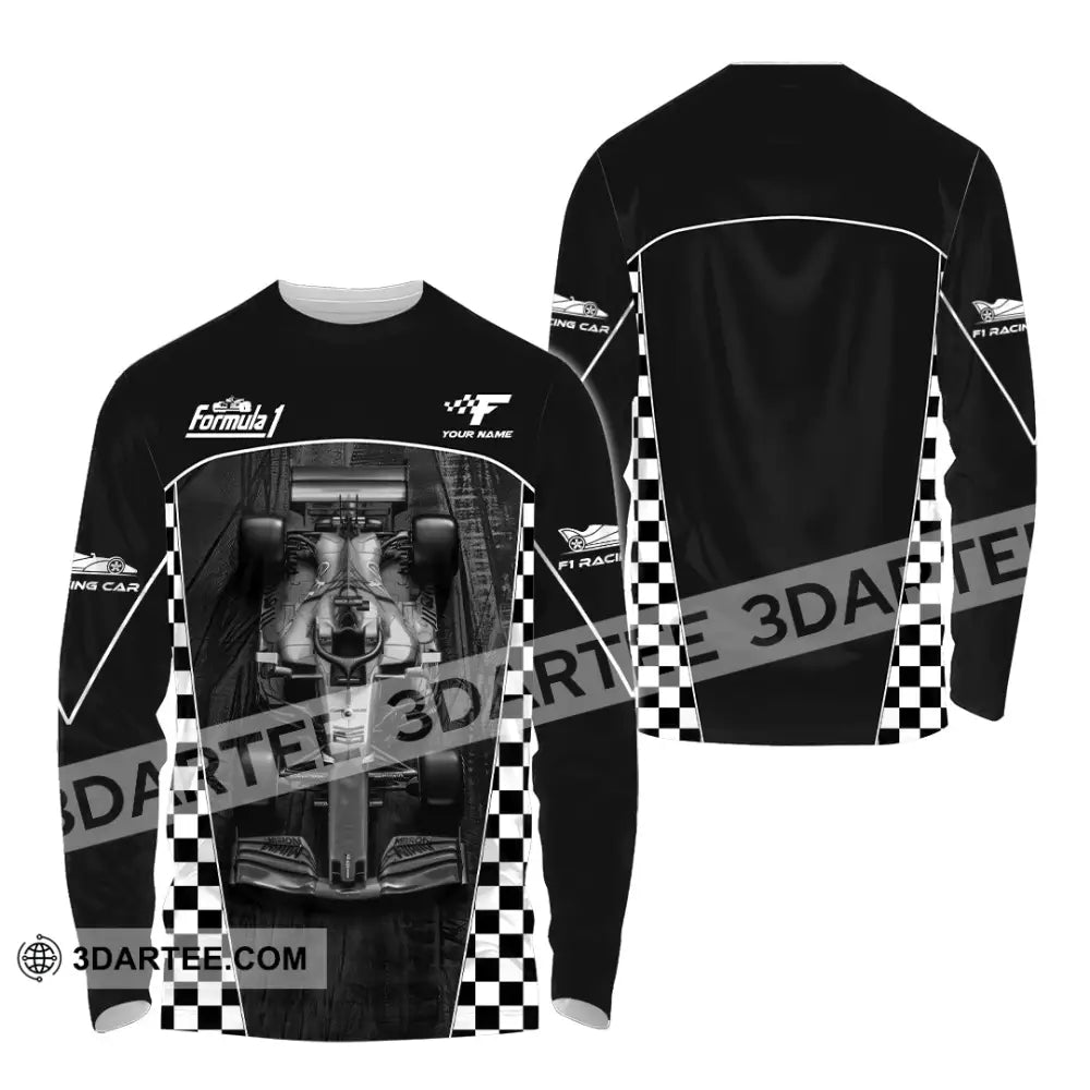 Unisex Shirt - Custom Formula 1 Shirt Long Sleeve Shirt / S T-shirt
