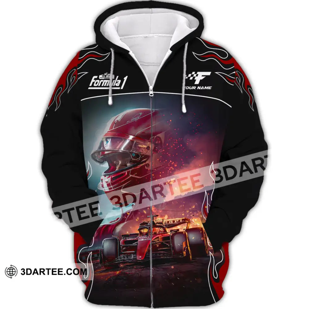 Unisex Shirt - Custom Formula 1 Shirt Zipper Hoodie / S T-shirt