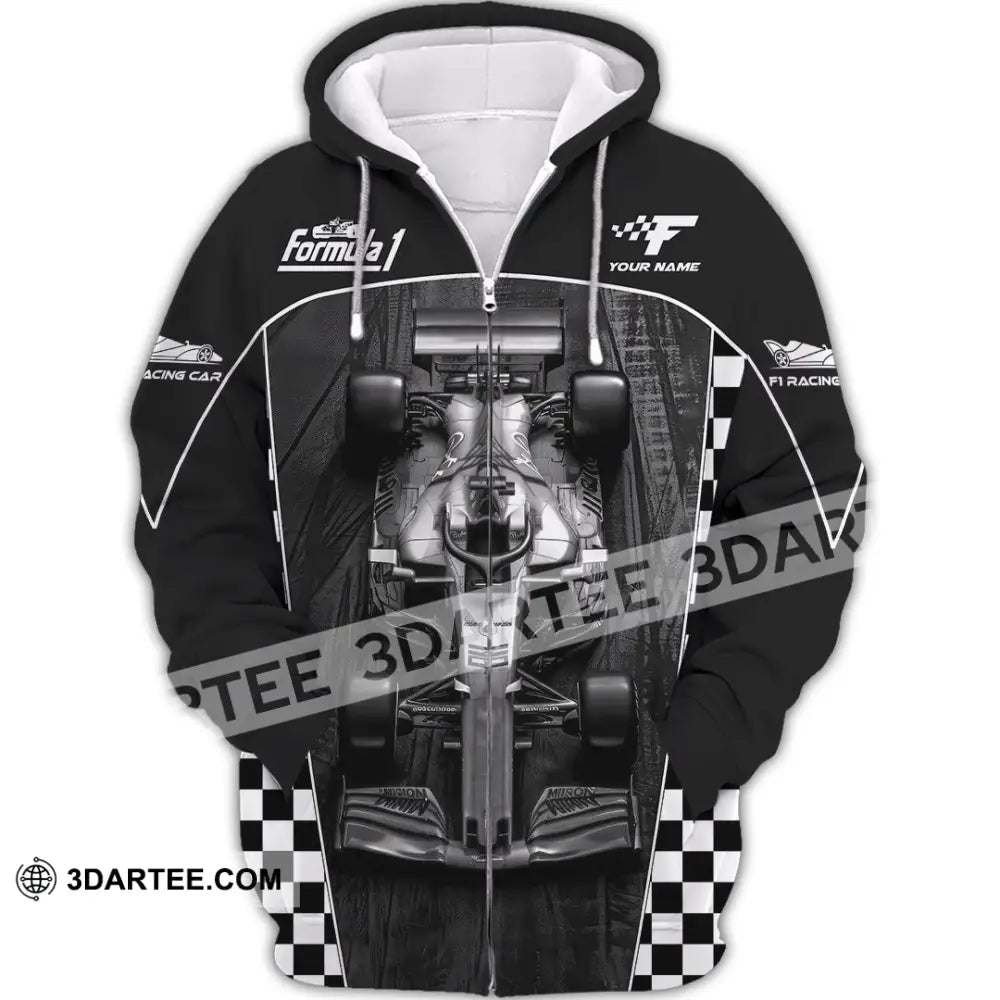 Unisex Shirt - Custom Formula 1 Shirt Zipper Hoodie / S T-shirt