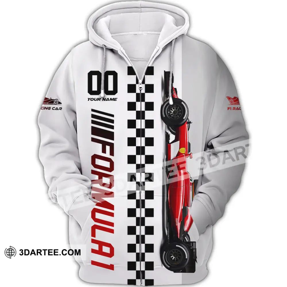 Unisex Shirt - Custom Formula 1 Shirt Zipper Hoodie / S T-shirt