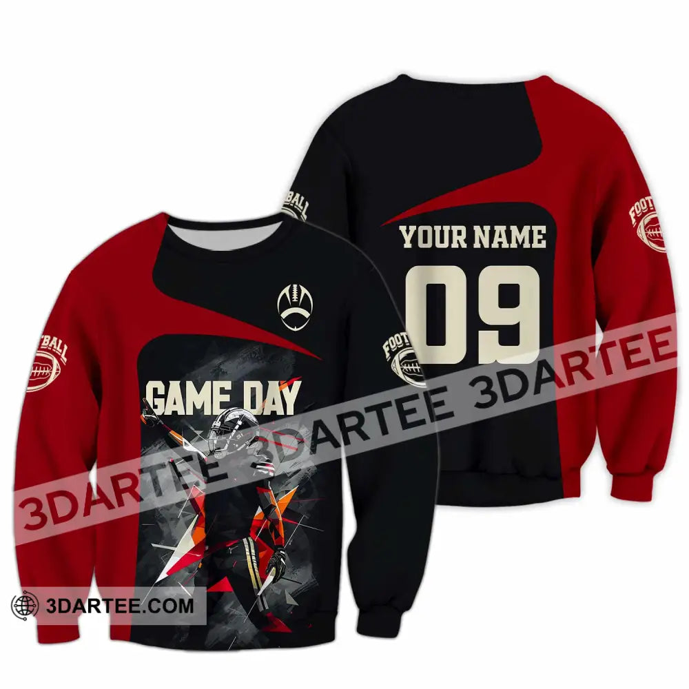 Unisex Shirt - Custom Gameday Football Shirt Long Sleeve / S T-shirt