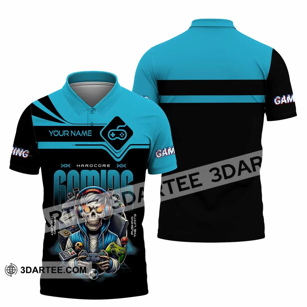 Unisex Shirt - Custom Gaming Lover Shirt Polo Shirt / S T-shirt