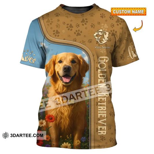 Unisex Shirt - Custom Golden Retriever Shirt T-shirt