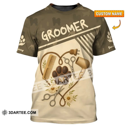 Unisex Shirt - Custom Groomer Shirt T-shirt