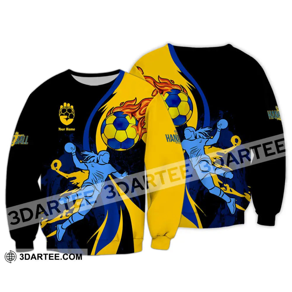 Unisex Shirt Custom Handball Shirt Long Sleeve / S T shirt