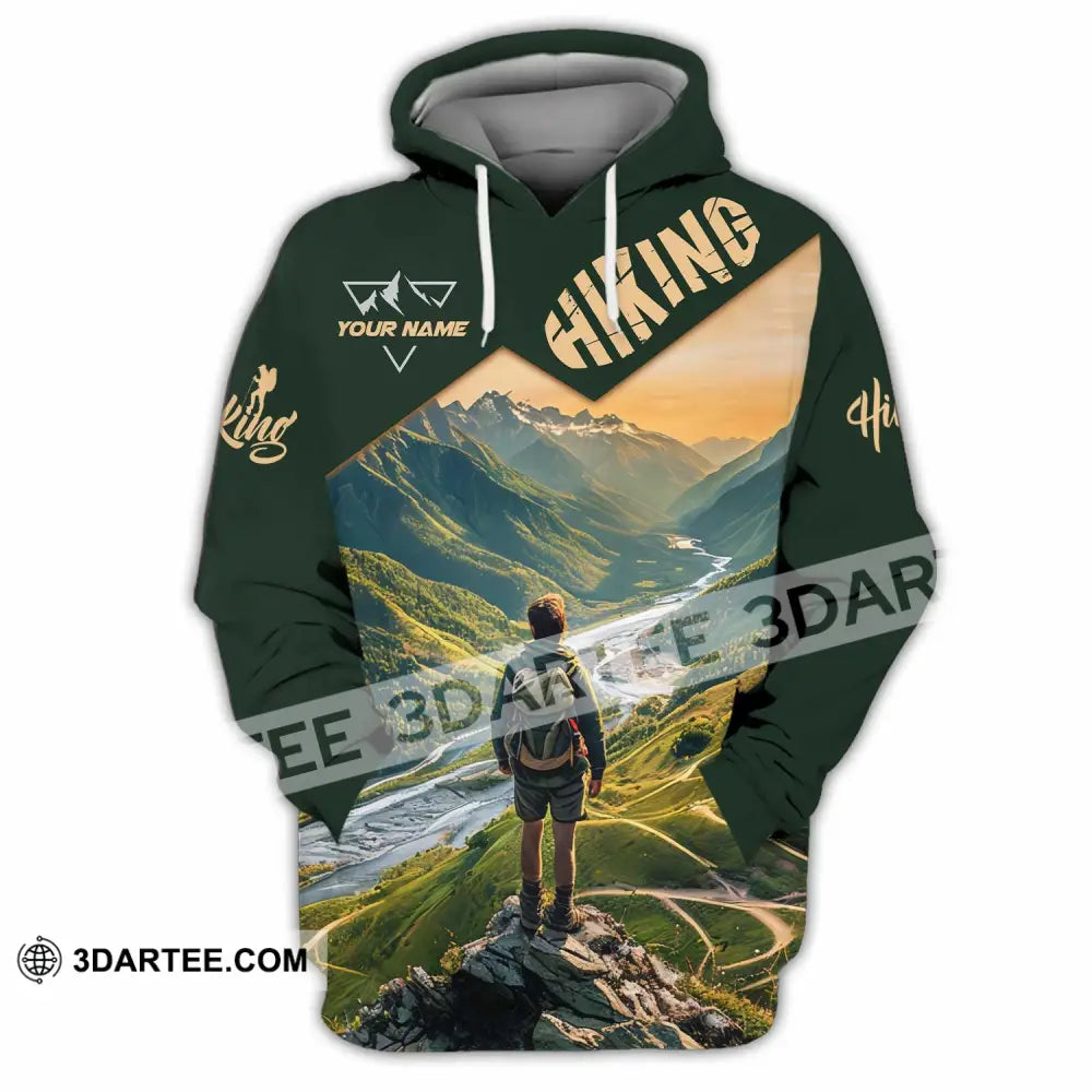 Unisex Shirt - Custom Hiking Shirt Hoodie / S T-shirt