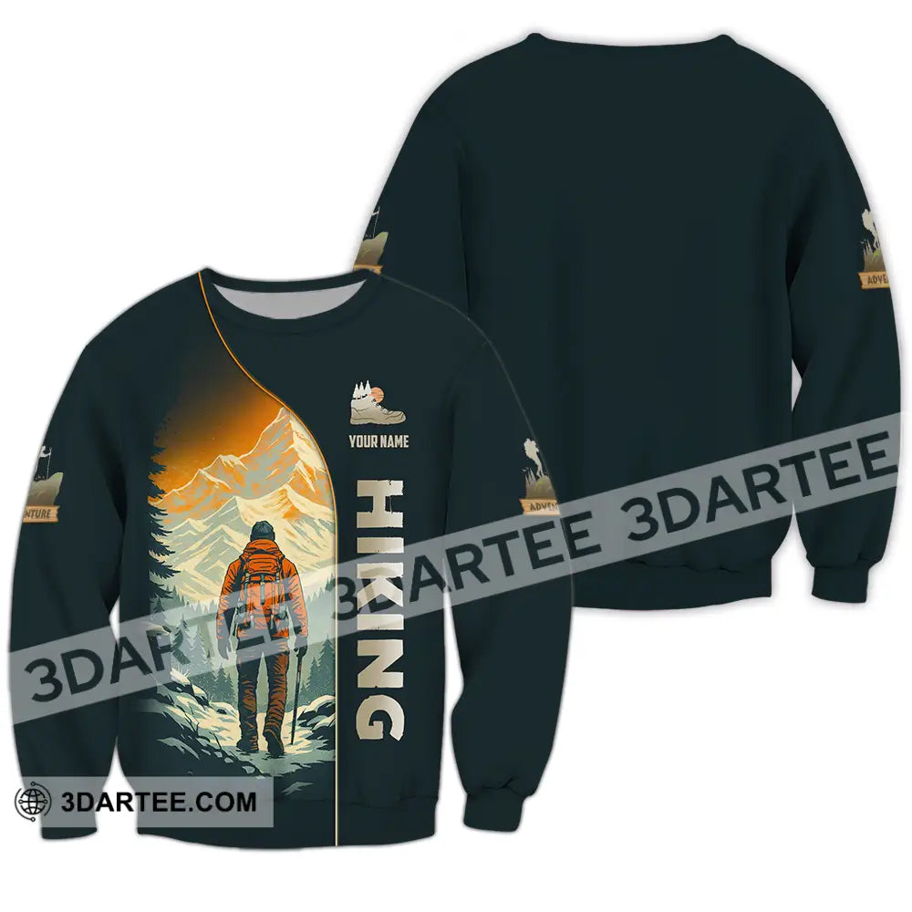 Unisex Shirt Custom Hiking Shirt Long Sleeve / S T shirt