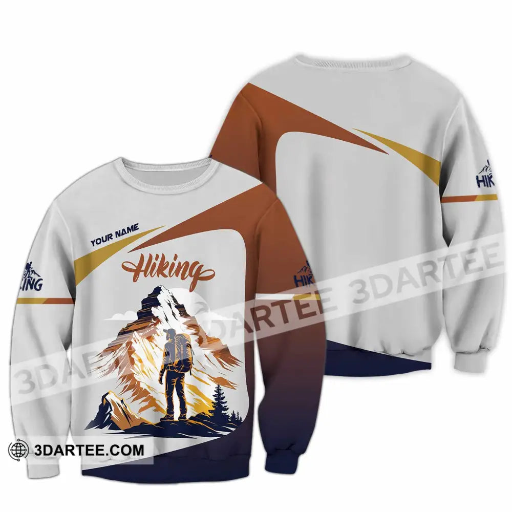 Unisex Shirt - Custom Hiking Shirt Long Sleeve / S T-shirt