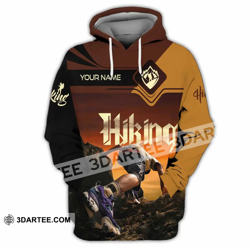 Unisex Shirt Custom Hiking Lover Shirt Hoodie / S T shirt