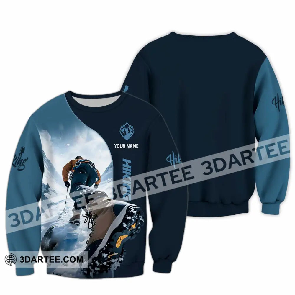 Unisex Shirt Custom Hiking Lover Shirt Long Sleeve / S T shirt