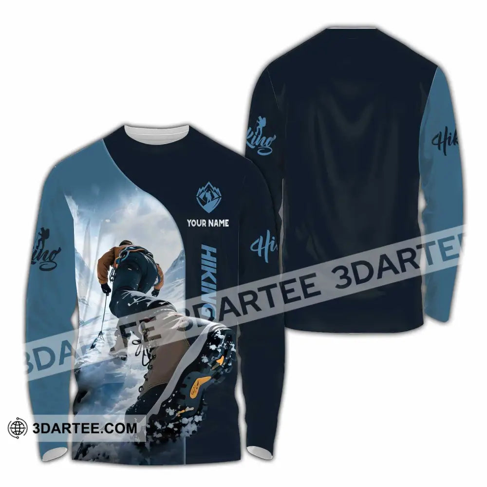 Unisex Shirt Custom Hiking Lover Shirt Long Sleeve Shirt / S T shirt