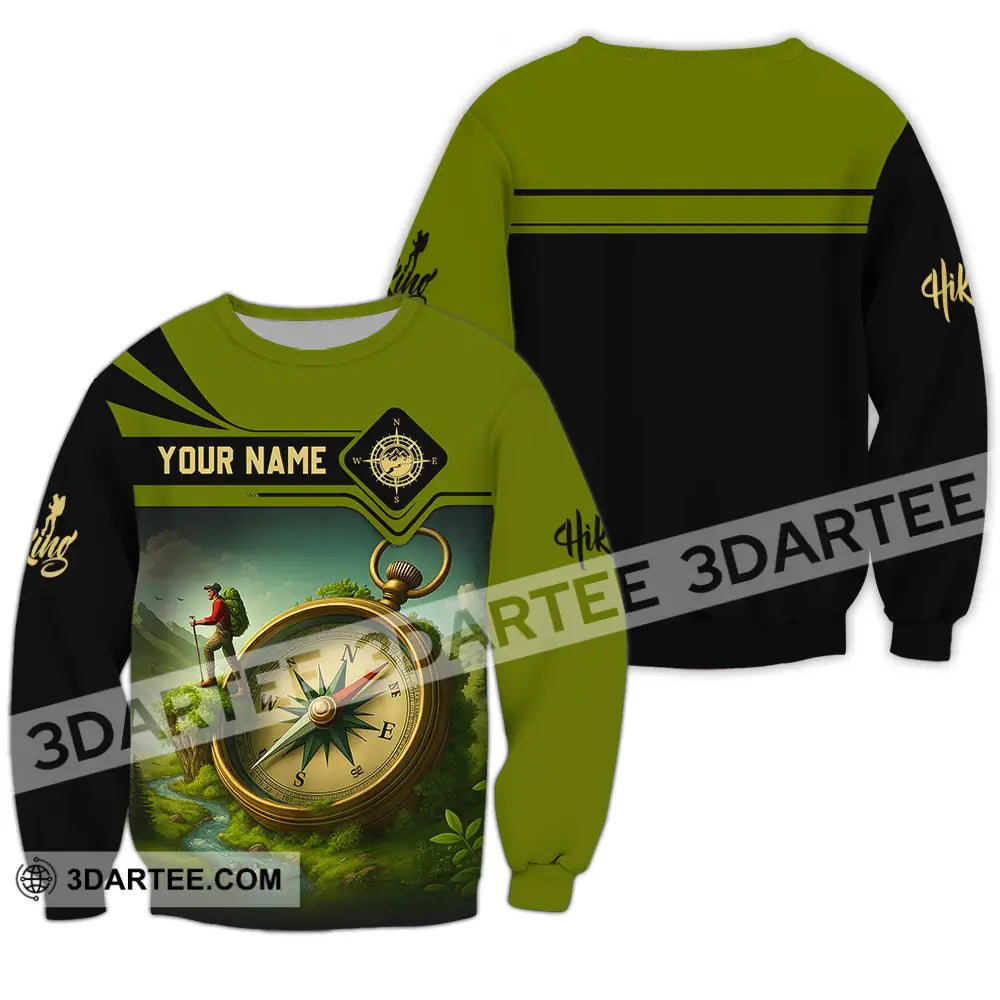 Unisex Shirt - Custom Hiking Lover Shirt Long Sleeve / S T-shirt