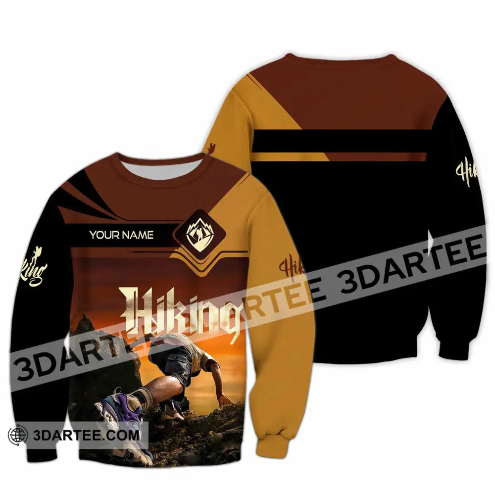 Unisex Shirt Custom Hiking Lover Shirt Long Sleeve / S T shirt