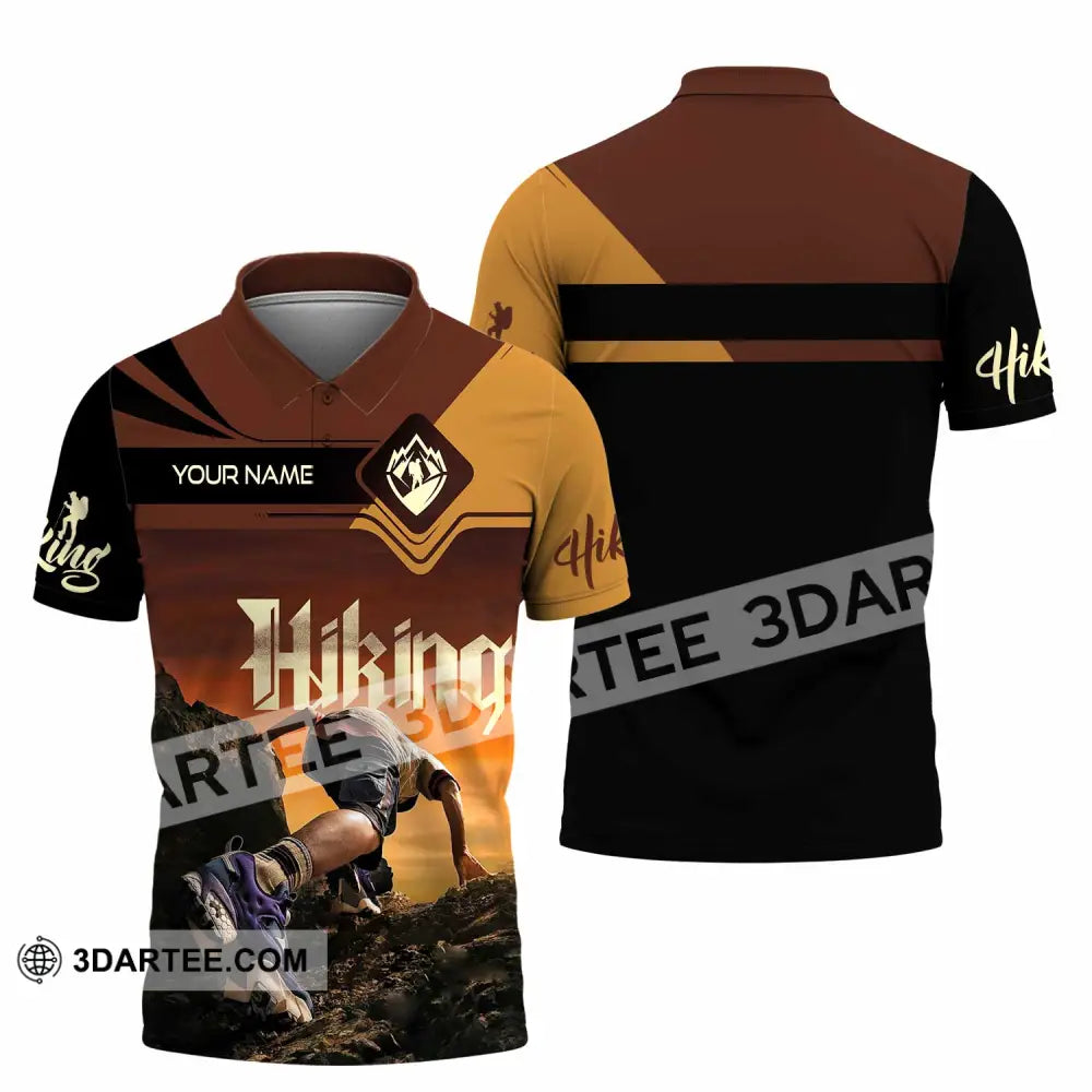 Unisex Shirt Custom Hiking Lover Shirt Polo Shirt / S T shirt