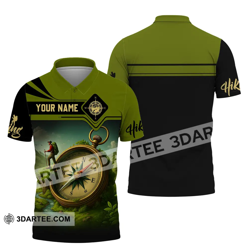 Unisex Shirt - Custom Hiking Lover Shirt Polo Shirt / S T-shirt