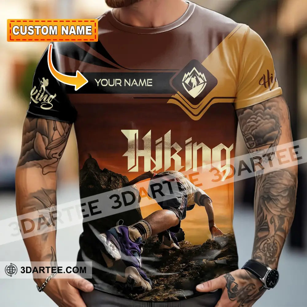 Unisex Shirt Custom Hiking Lover Shirt T shirt