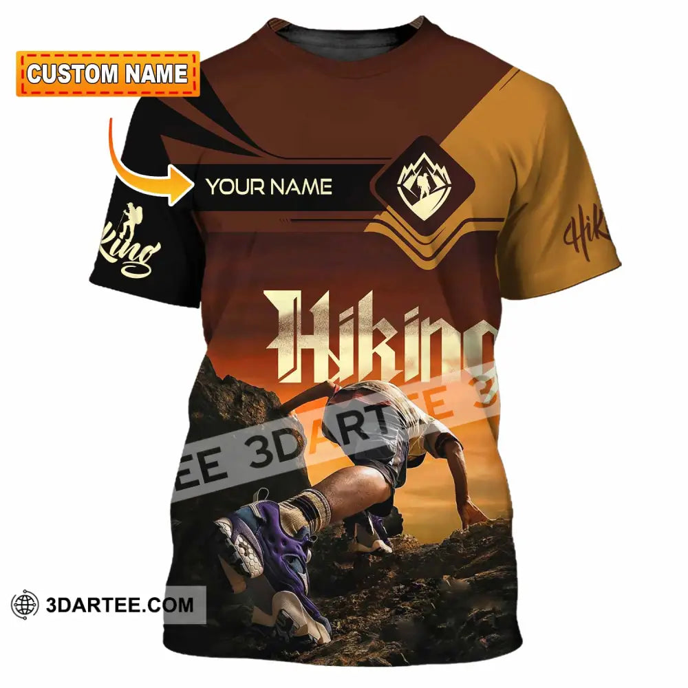 Unisex Shirt Custom Hiking Lover Shirt T shirt