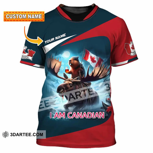 Unisex Shirt - Custom I Am Canadian Shirt T-shirt