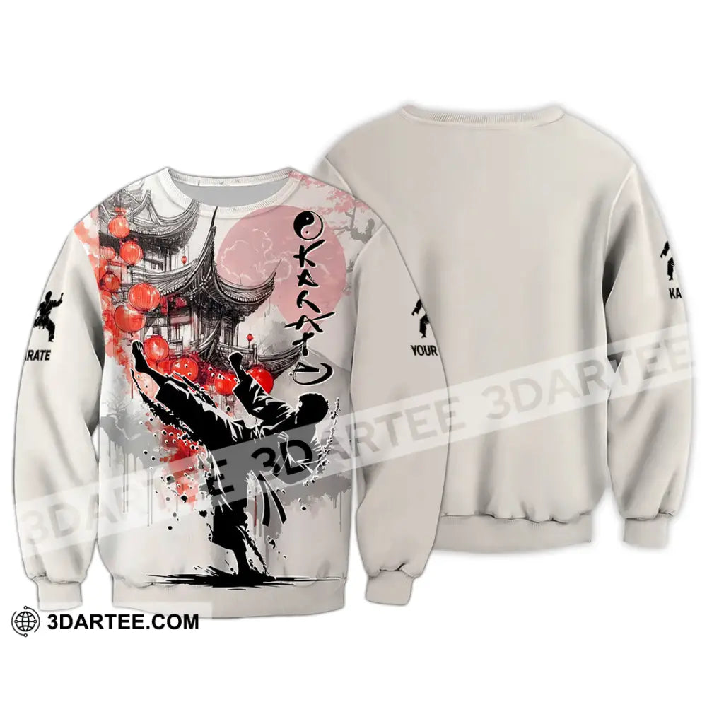 Unisex Shirt - Custom Karate Shirt Long Sleeve / S T-shirt