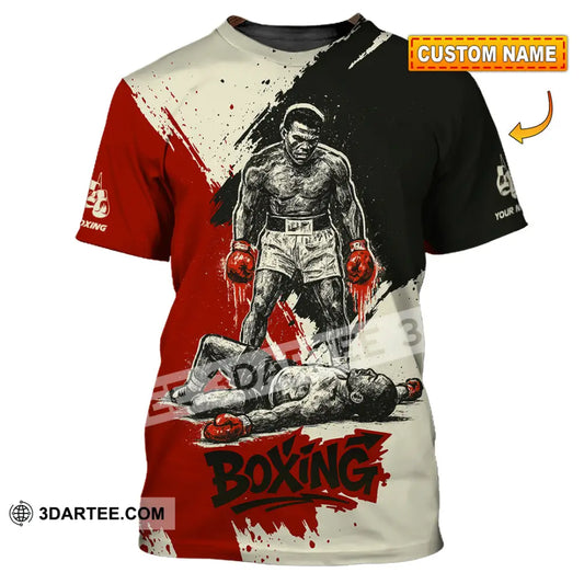 Unisex Shirt - Custom Knock Out Boxing Sport Shirt T-shirt