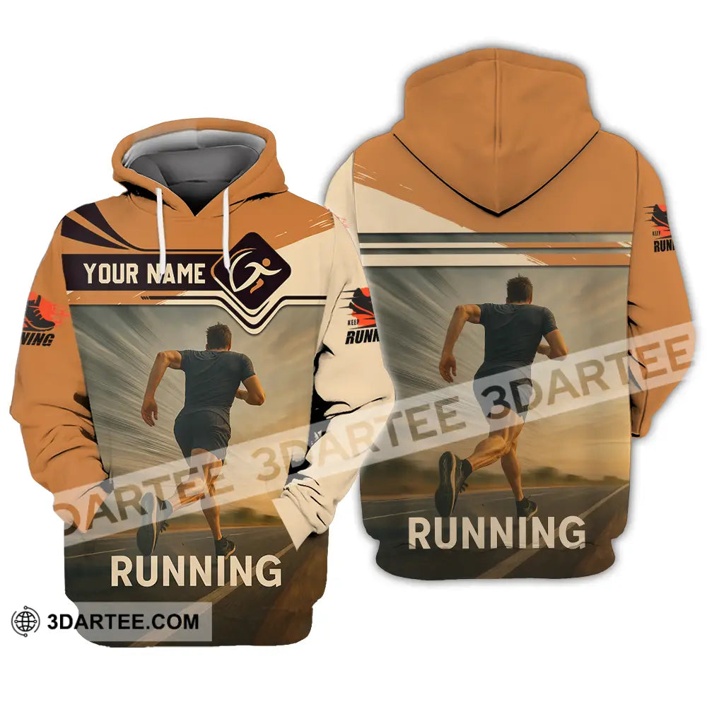 Unisex Shirt - Custom Love Running Shirt Hoodie / S T-shirt