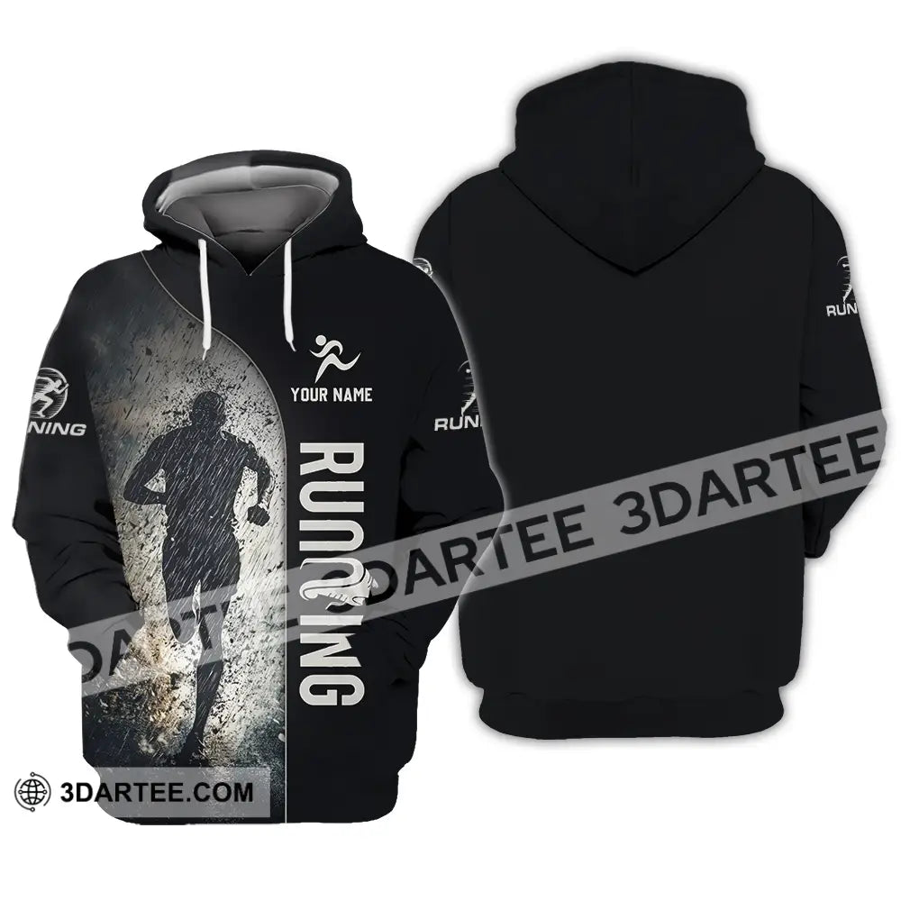 Unisex Shirt - Custom Marathon Running Lover Sport Shirt Hoodie / S T-shirt