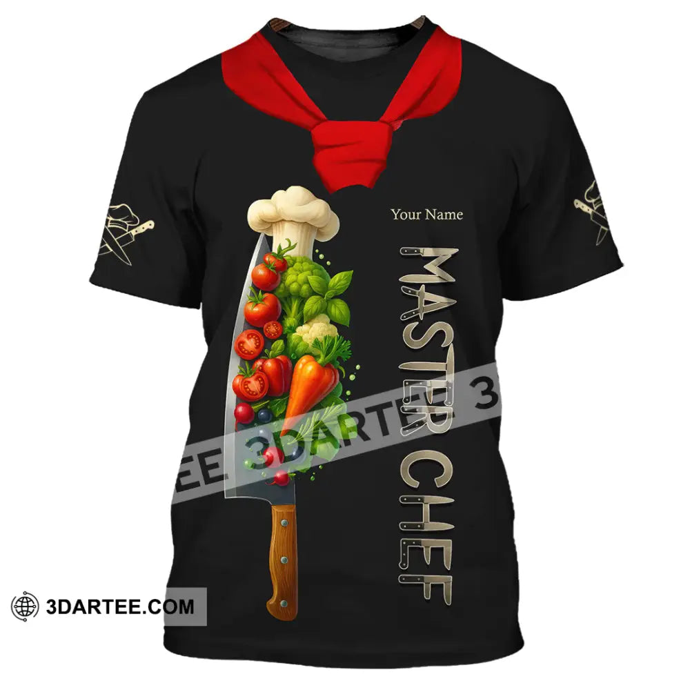 Unisex Shirt - Custom Master Chef Shirt T-Shirt / S T-shirt
