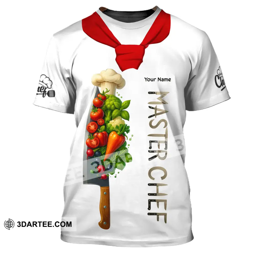 Unisex Shirt - Custom Master Chef Shirt T-Shirt / S T-shirt
