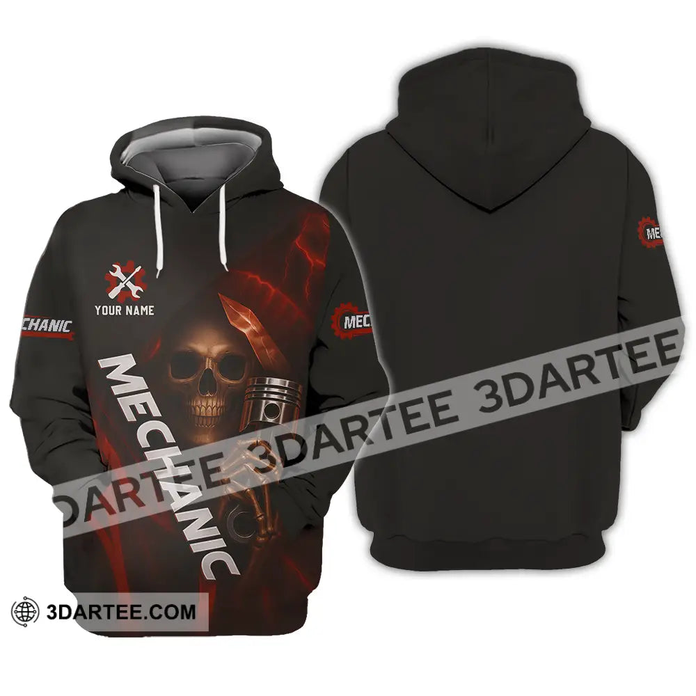 Unisex Shirt Custom Mechanic Shirt Hoodie / S T shirt