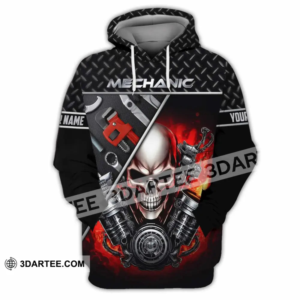 Unisex Shirt Custom Mechanic Shirt Hoodie / S T shirt