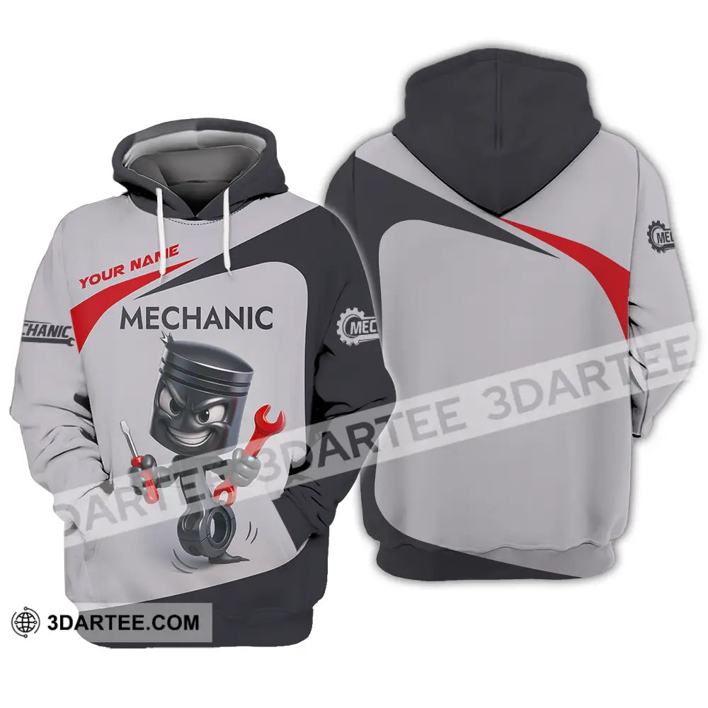 Unisex Shirt Custom Mechanic Shirt Hoodie / S T shirt