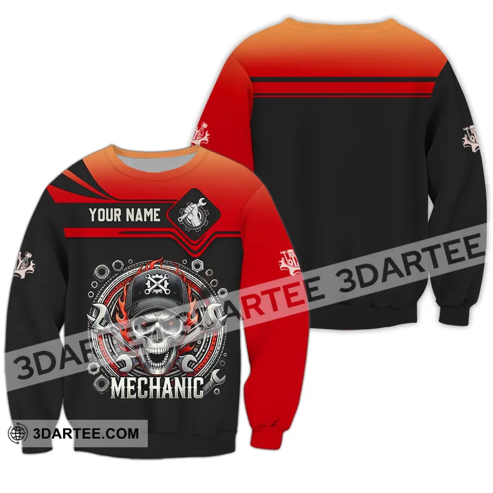 Unisex Shirt - Custom Mechanic Shirt Long Sleeve / S T-shirt