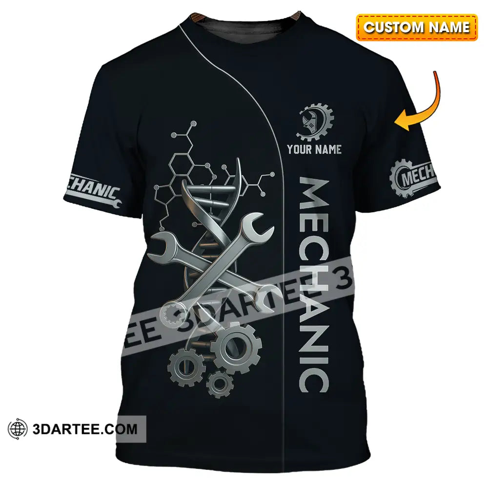 Unisex Shirt Custom Mechanic Shirt T shirt
