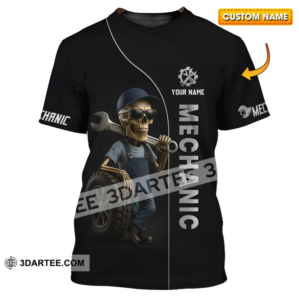Unisex Shirt Custom Mechanic Shirt T shirt