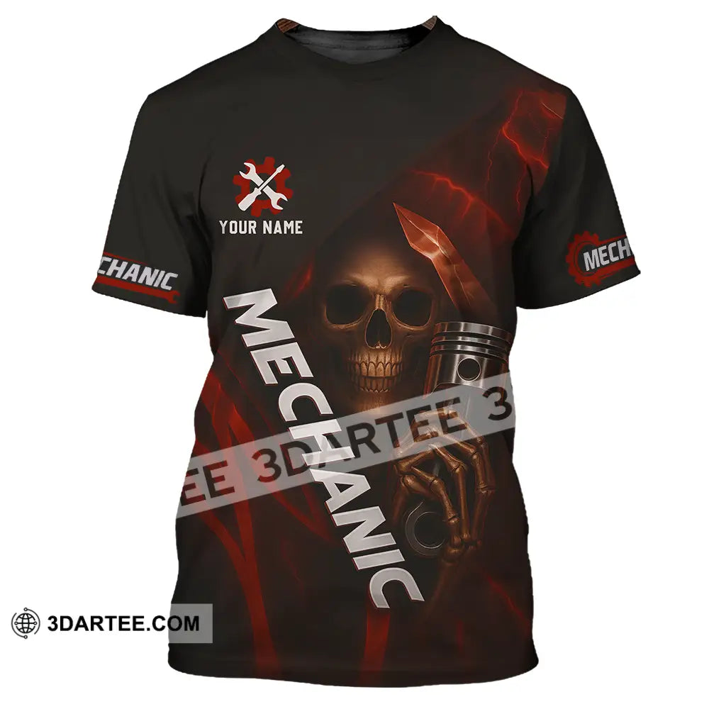 Unisex Shirt Custom Mechanic Shirt T Shirt / S T shirt